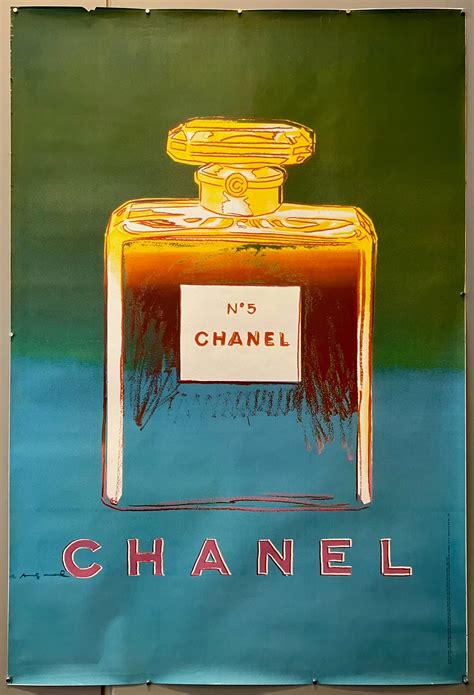 chanel andy warhol poster
